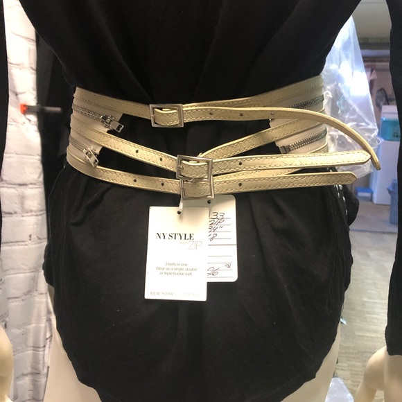 THREE BELTS TO ONE & BACK NY& CO - Picture 7 of 12